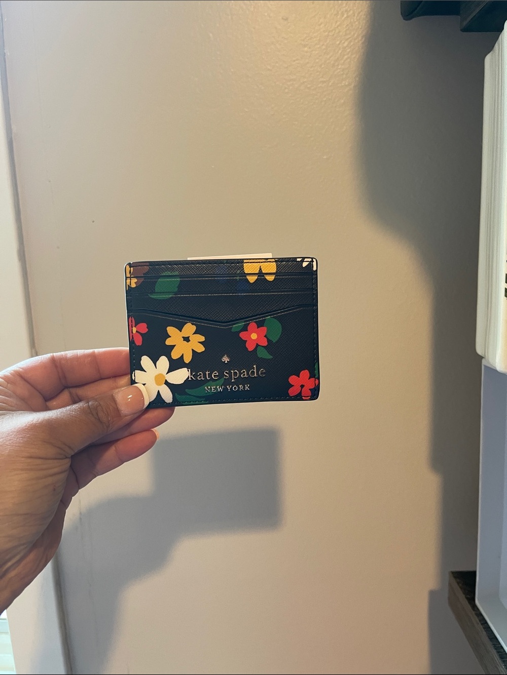Kate spade Staci sailing floral card holder